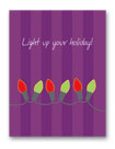 Light Holiday Greeting Card