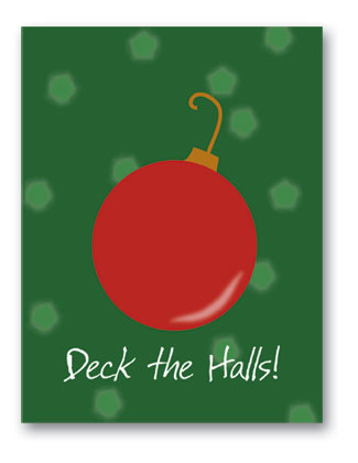 Holiday Ornament Greeting Card
