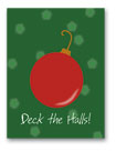 Holiday Ornament Greeting Card