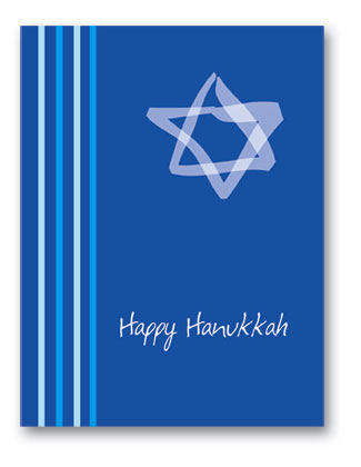 Hanukkah Star Greeting Card